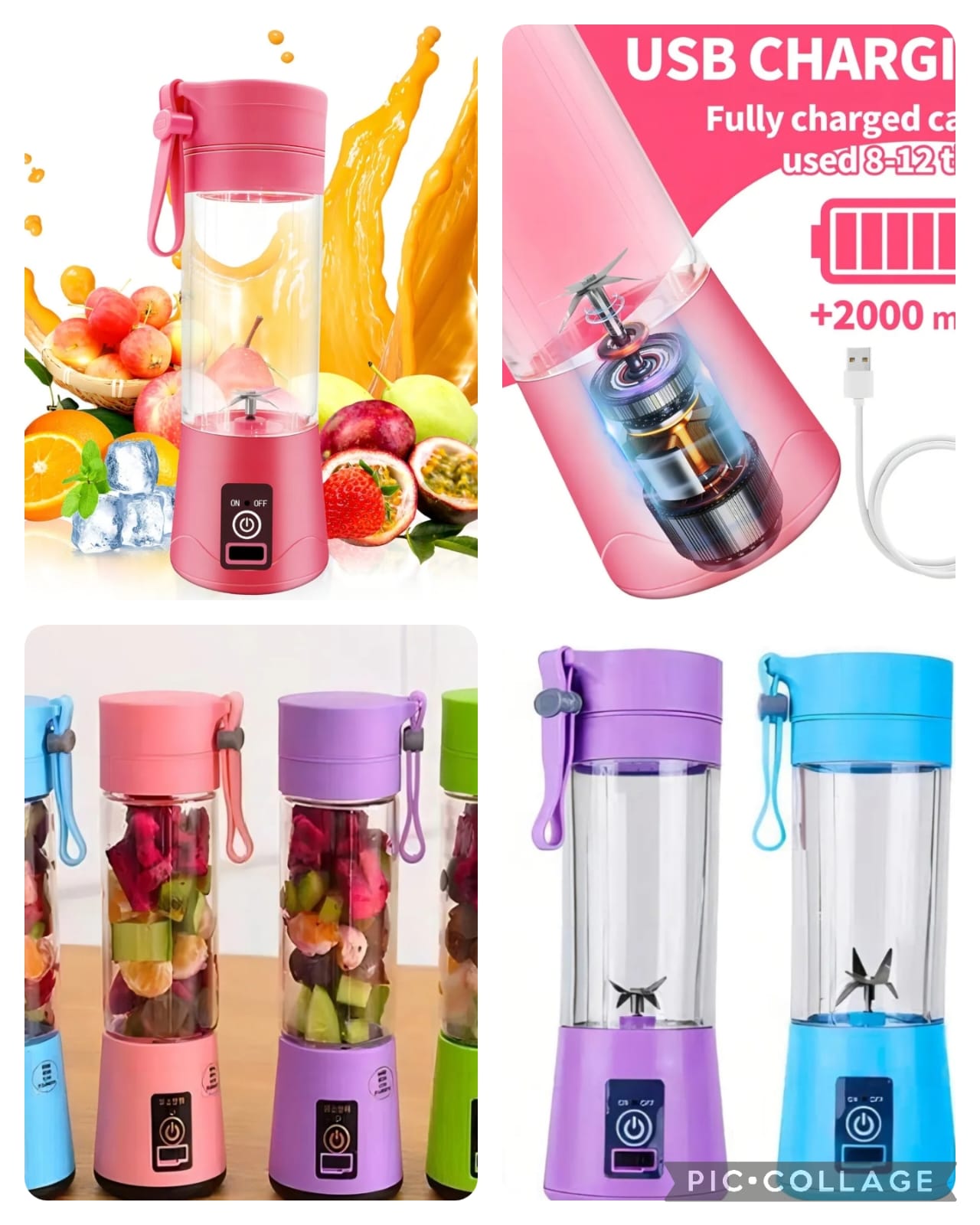 MINI LICUADORA PORTÁTIL