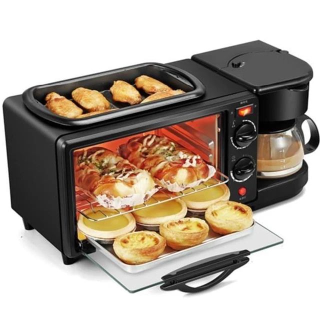 HORNO CAFETERA 3 EN 1