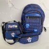 BOLSO TRIO TOTTO 4 - azul cuadros