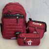 TRIO BOLSO TOTTO 2 - Rojo