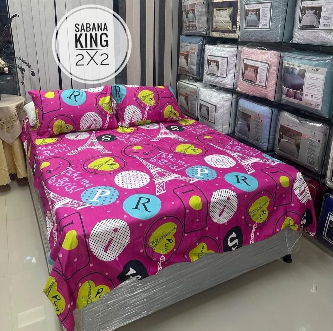 JUEGO DE SÁBANA KING