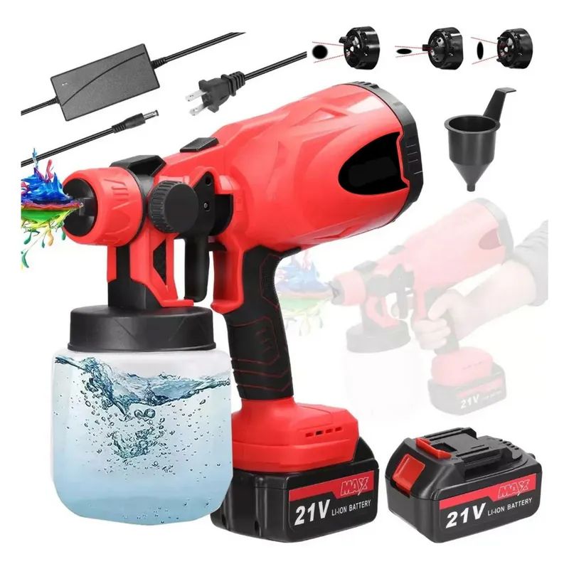 Pistola de Pintura Eléctrica HVLP 800W