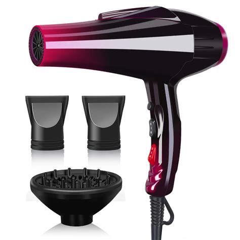 Secadora de Cabello Profesional Bopai con 4 Accesorios – Potente, Estiliza y Protege