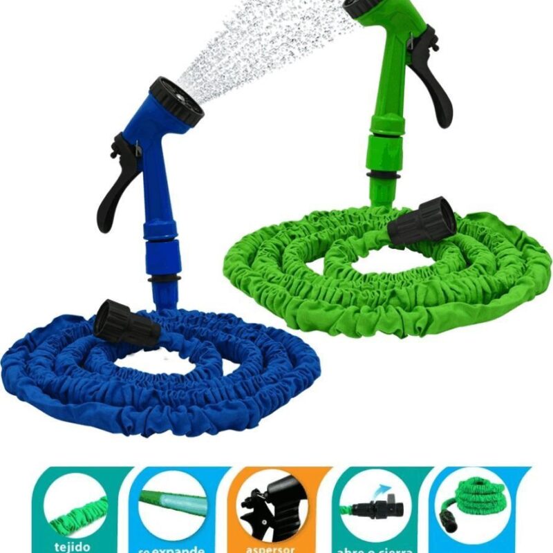 Manguera expandible de 22 y 30 metros