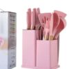 Set de Utensilios de cocina - Rosado claro