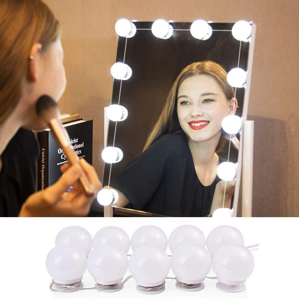 Luz Espejo Para 10 Bombillos