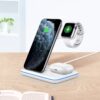 Base De Carga Inalámbrica 3 en 1