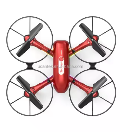 Mini Drone Recargable Con Luces Led