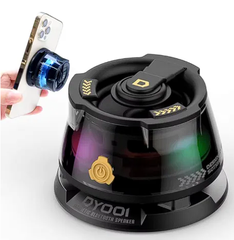 Mini Parlante Altavoz Soporte Magnético