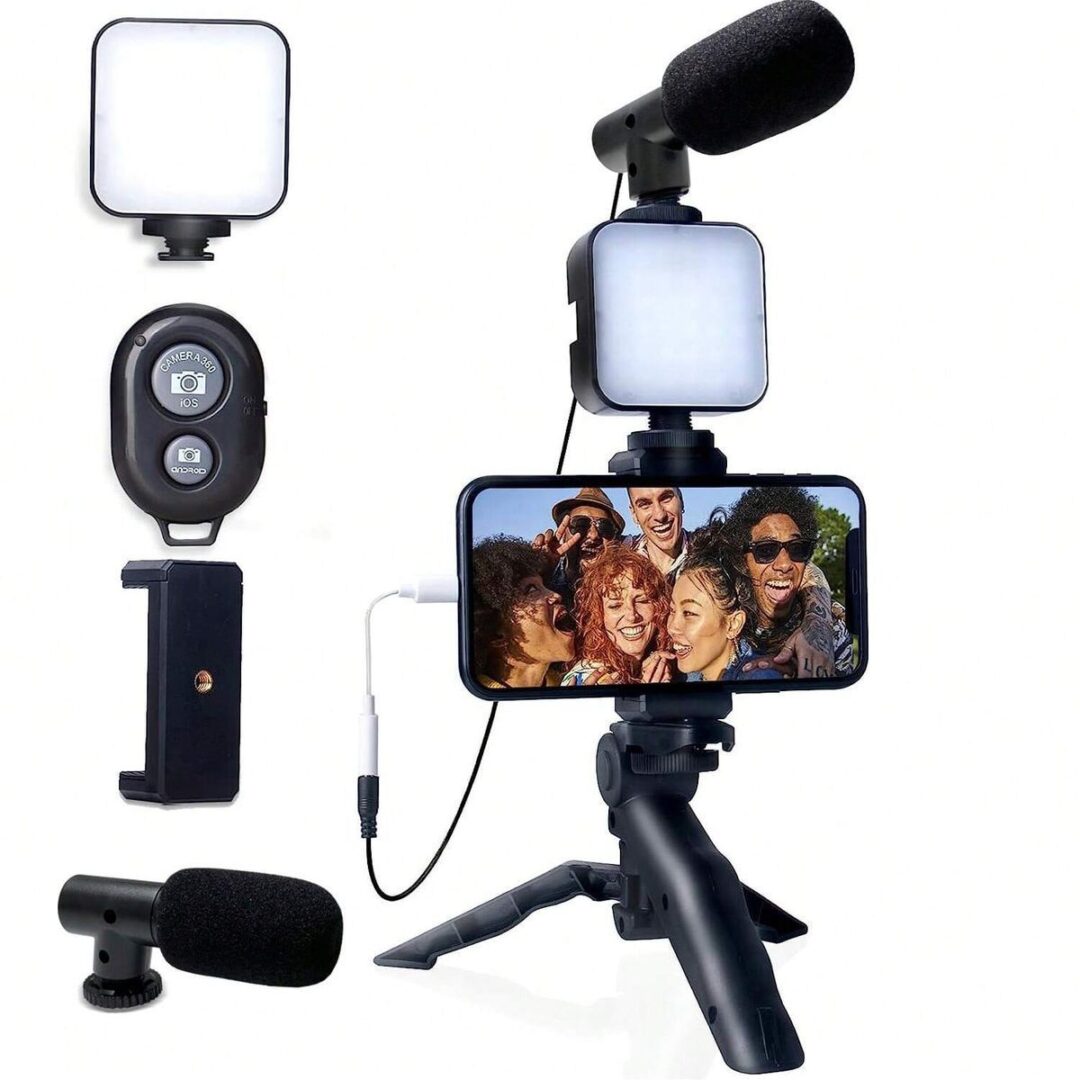 Kit de Grabación Profesional para Celular