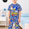 PIJAMAS PARA NIÑOS - azul blanco