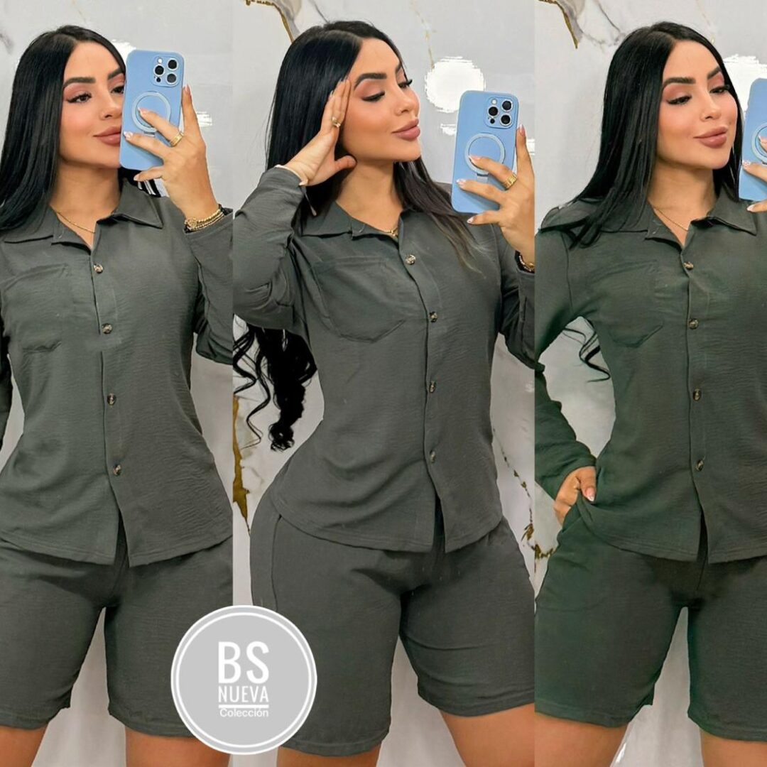 CONJUNTO🩵 IMPORTADO - Gris