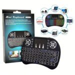 Mini Teclado Inalámbrico Retroiluminado con Touchpad