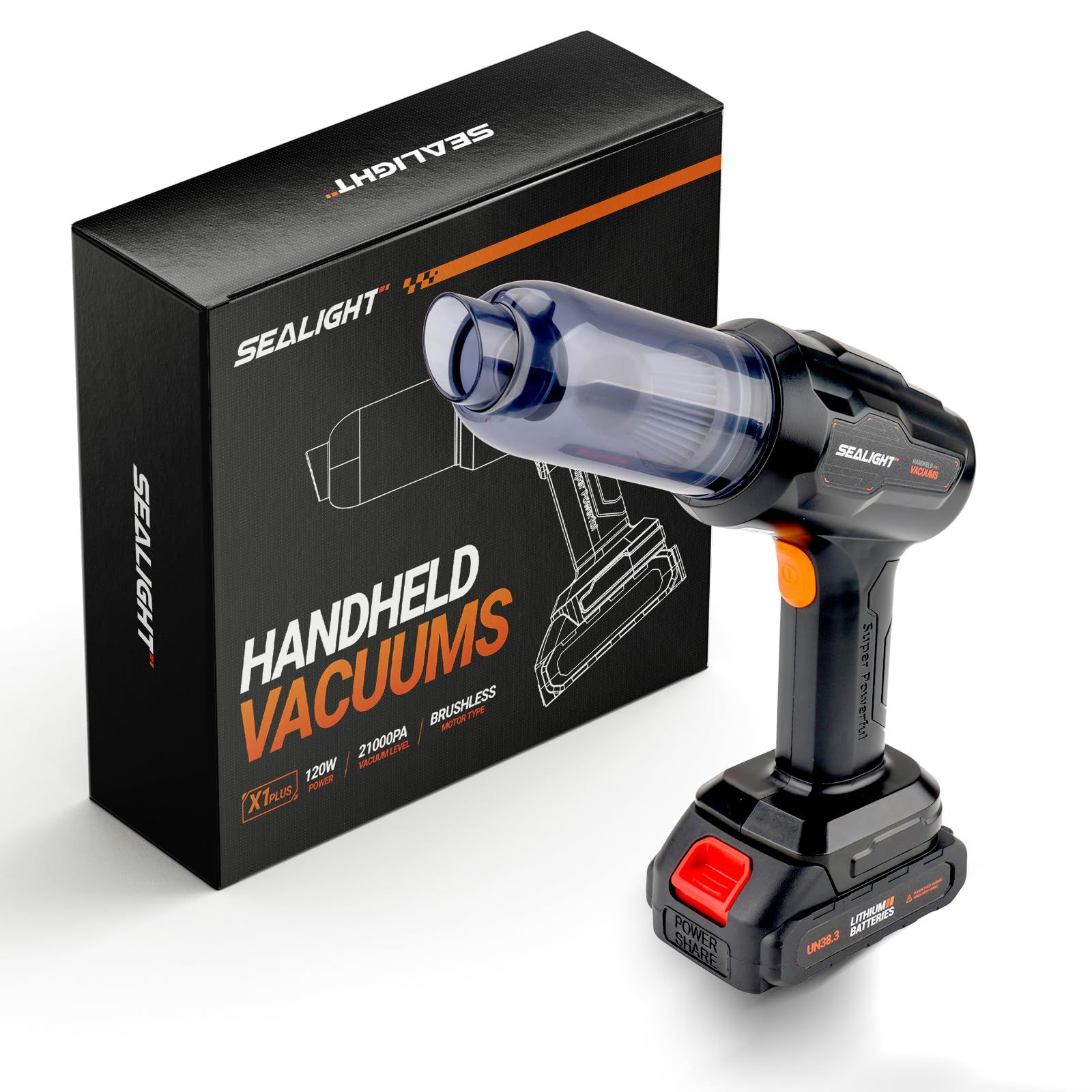 Aspiradora de Mano Sealight X1 Plus – Potencia y Comodidad al Alcance de tu Mano